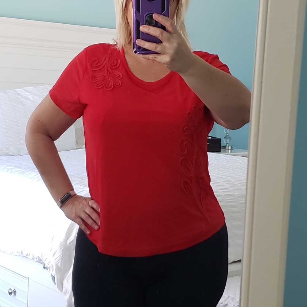 🛍 Red Blouse